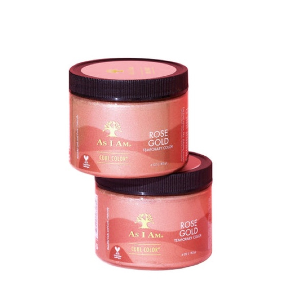 As I am Rose Gold Curl Color, New and sealed - Lot of 2